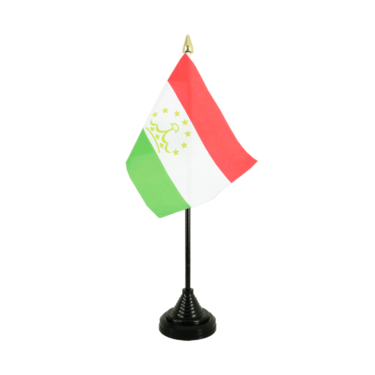 Tadschikistan Tischflagge 10 x 15 cm