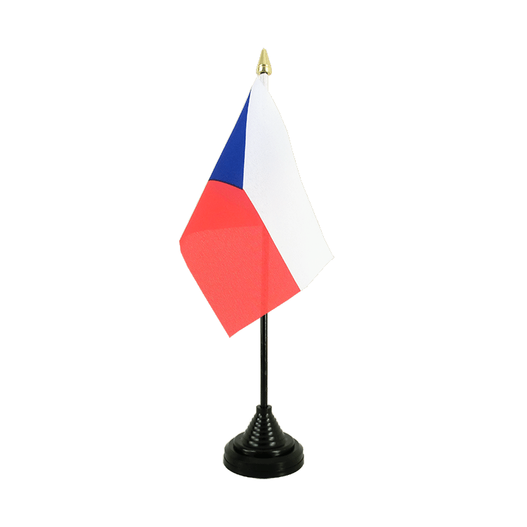 République tchèque Mini drapeau de table 10 x 15 cm