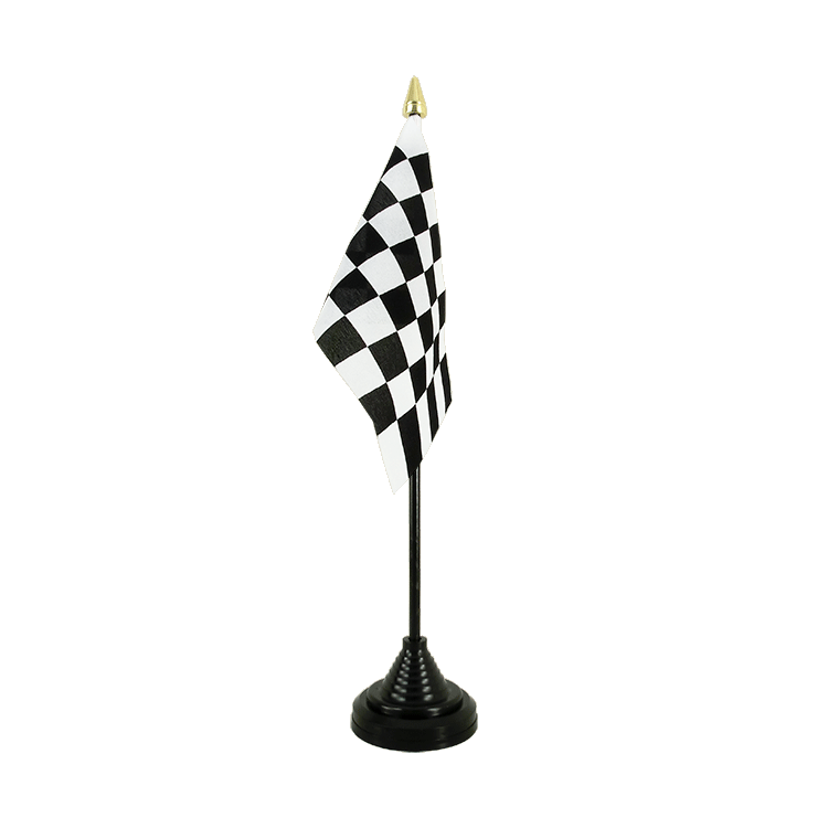 Checkered - Table Flag 4x6"