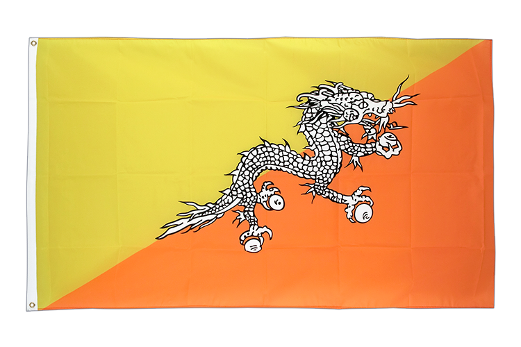 Bhutan Flagge 60 x 90 cm