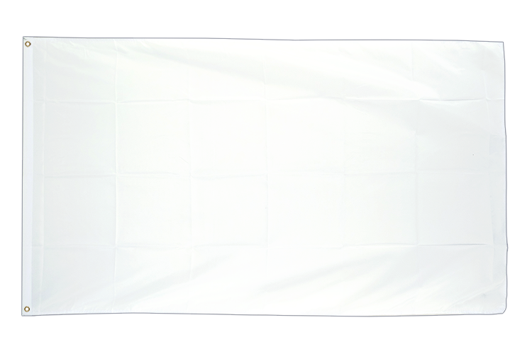 Weiße Flagge 60 x 90 cm