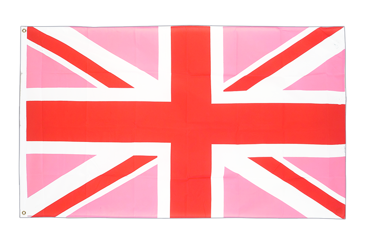 Union Jack pink - 2x3 ft Flag