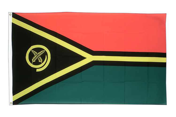Vanuatu - 2x3 ft Flag