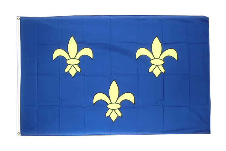 3x5 Île-de-France Flag