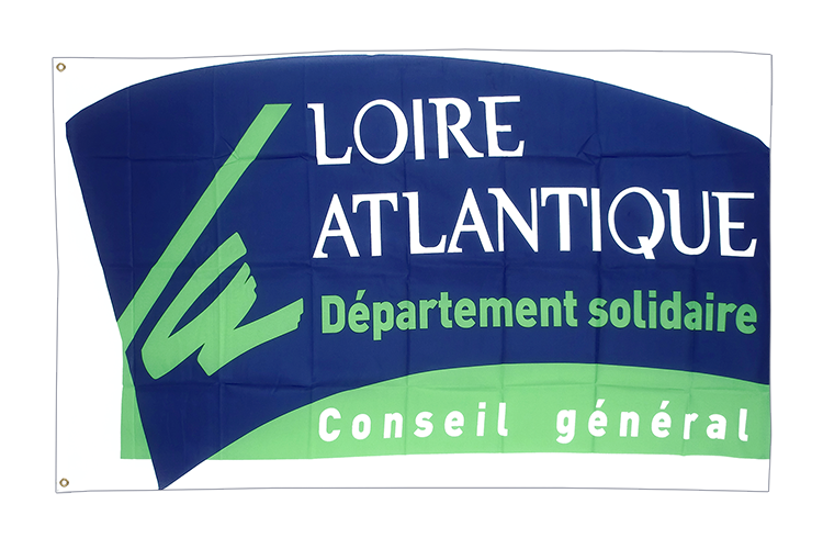 Region Loire Atlantique Flagge 90 x 150 cm