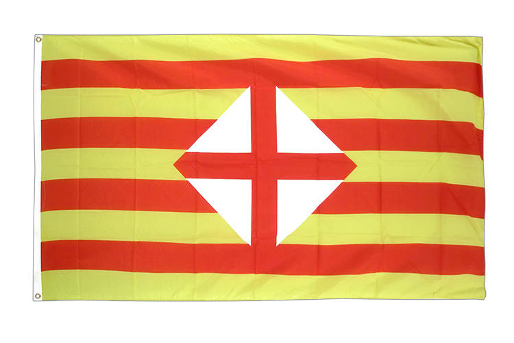Barcelona - Flagge 90 x 150 cm