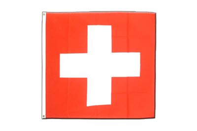 Drapeau Suisse carré 120 x 120 cm