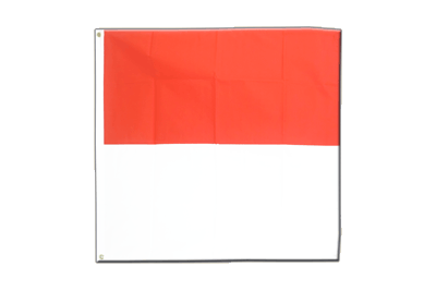 Grand drapeau Soleure carré 150 x 150 cm