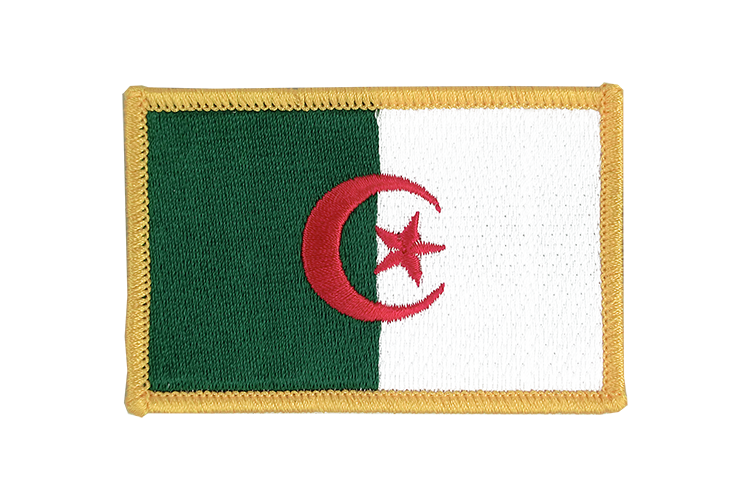 Écusson Algérie 6 x 8 cm