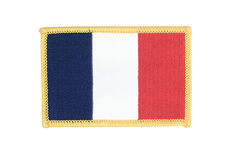 Aufnäher Frankreich 6 x 8 cm
