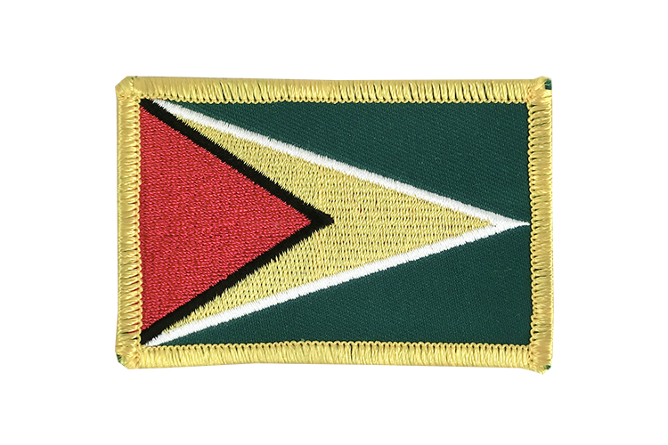 Guyana - Écusson 6 x 8 cm