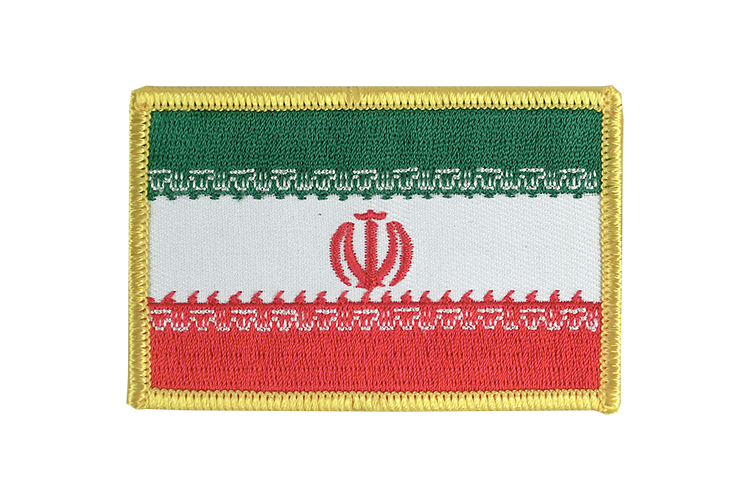 Écusson Iran 6 x 8 cm