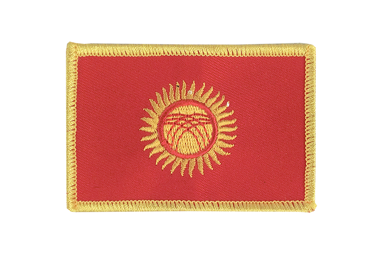 Aufnäher Kirgisistan 6 x 8 cm
