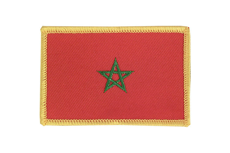 Aufnäher Marokko 6 x 8 cm