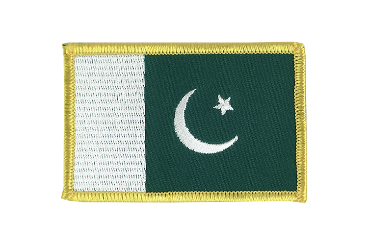 Écusson Pakistan 6 x 8 cm