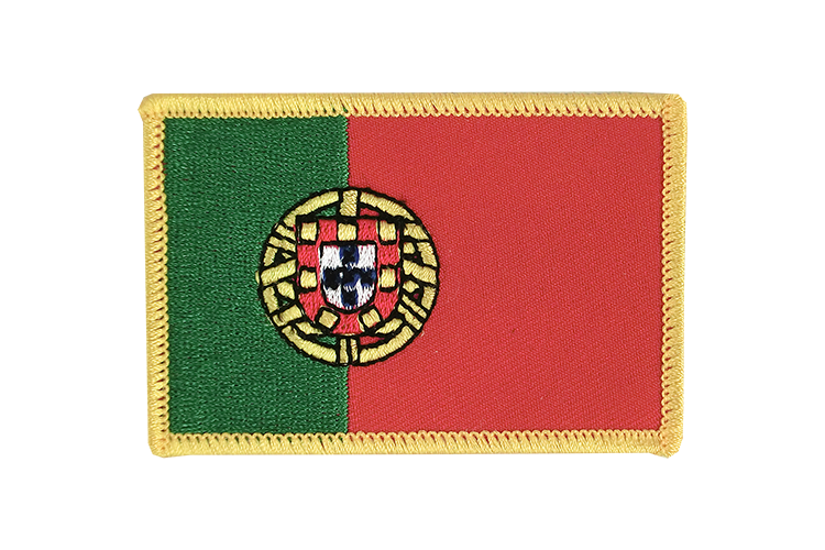Aufnäher Portugal 6 x 8 cm
