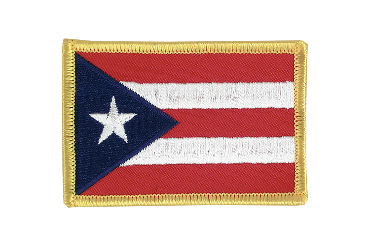 Puerto Rico - Écusson 6 x 8 cm