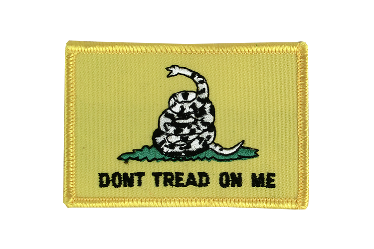 Gadsden don't tread on me 1775 - Flag Patch