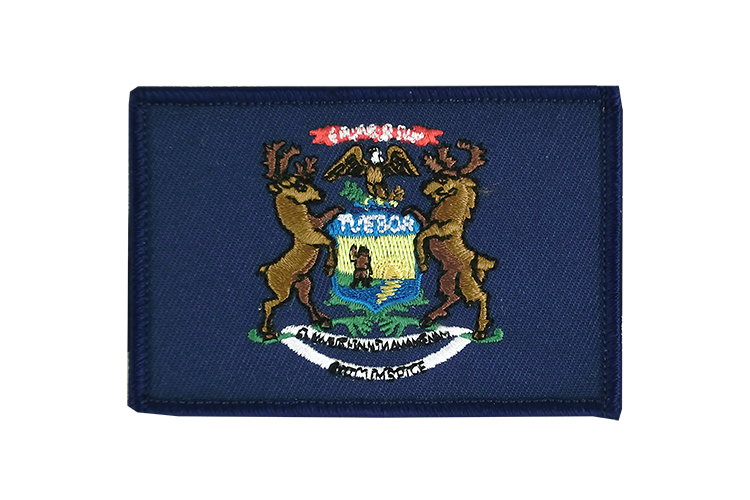 Michigan - Écusson 6 x 8 cm