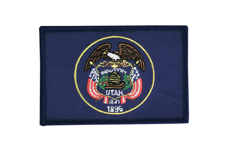 Aufnäher Utah 6 x 8 cm