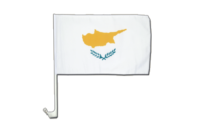 Cyprus - Car Flag 12x16"