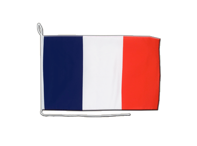 Frankreich Bootsflagge 30 x 40 cm