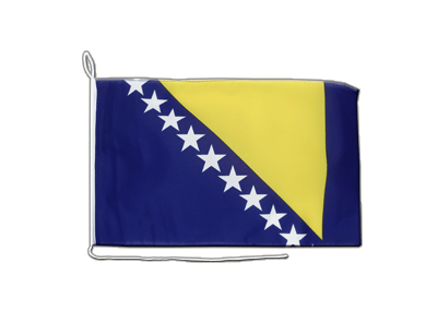 Bosnien Herzegowina - Bootsflagge 30 x 40 cm