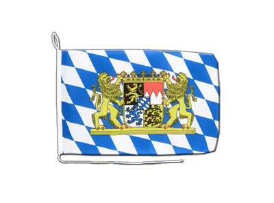 Bayern Löwe - Bootsflagge 30 x 40 cm