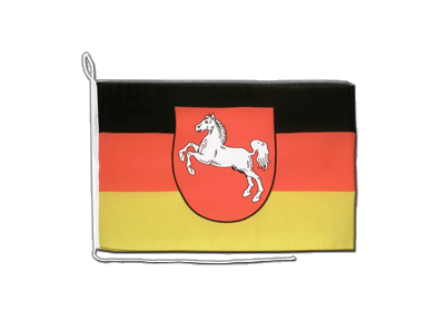 Niedersachsen - Bootsflagge 30 x 40 cm