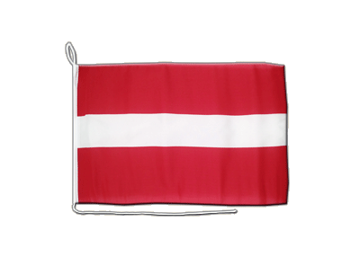 Latvia - Boat Flag 12x16"