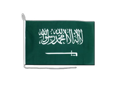 Drapeau Arabie Saoudite pour bateau 30 x 40 cm
