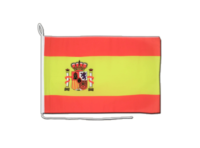 Spanien mit Wappen Bootsflagge 30 x 40 cm