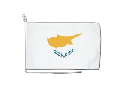 Cyprus - Boat Flag 12x16"