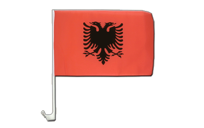 Albanien Autofahne 30 x 40 cm