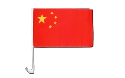 Chine - Drapeau pour voiture 30 x 40 cm