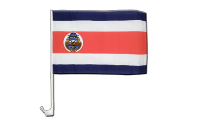 Costa Rica - Car Flag 12x16"
