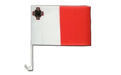 Malte - Drapeau pour voiture 30 x 40 cm