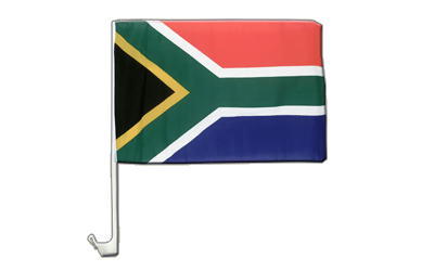 South Africa - Car Flag 12x16"