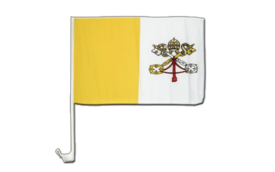 Drapeau pour voiture Vatican 30 x 40 cm