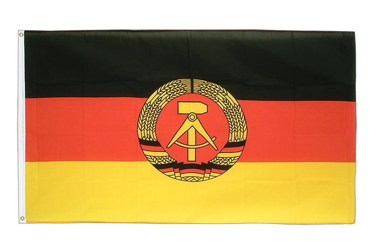 RDA - Grand drapeau 150 x 250 cm (géant)