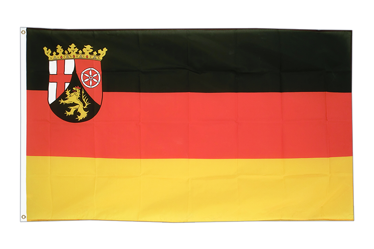 Rhénanie-Palatinat - Grand drapeau 150 x 250 cm (géant)