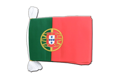 Guirlande fanion Portugal 15 x 22 cm
