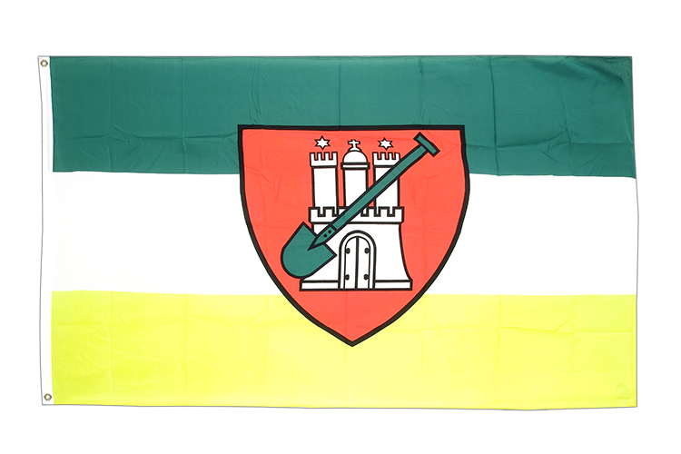 Stadt Hamburg Garten Flagge 90 x 150 cm