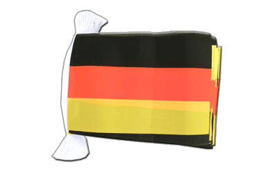Guirlande fanion Allemagne 15 x 22 cm