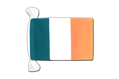 Guirlande fanion Irlande 15 x 22 cm