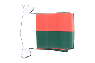 Madagascar - Flag Bunting 6x9", 9 m