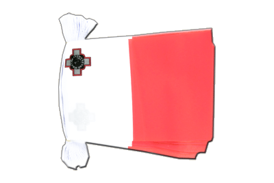 Malta Flag Bunting 6x9", 9 m
