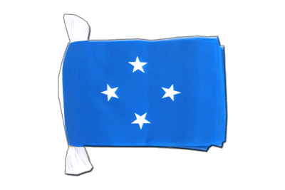 Guirlande fanion Micronésie 15 x 22 cm