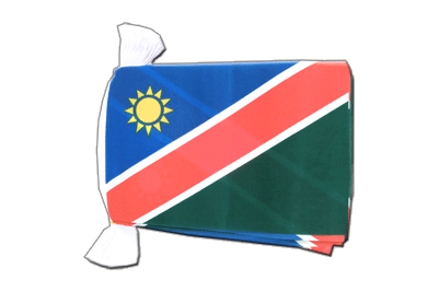 Namibia - Flag Bunting 6x9", 9 m