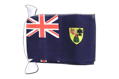 Turks and Caicos Islands - Flag Bunting 6x9", 9 m